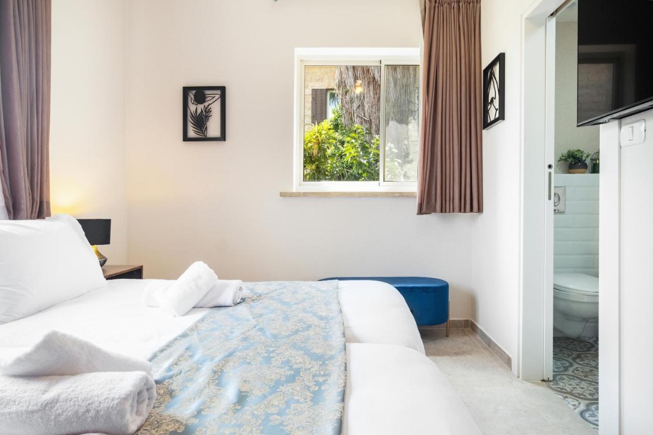 3Bdrgerman Colony Apartment Baitulmaqdis Luaran gambar