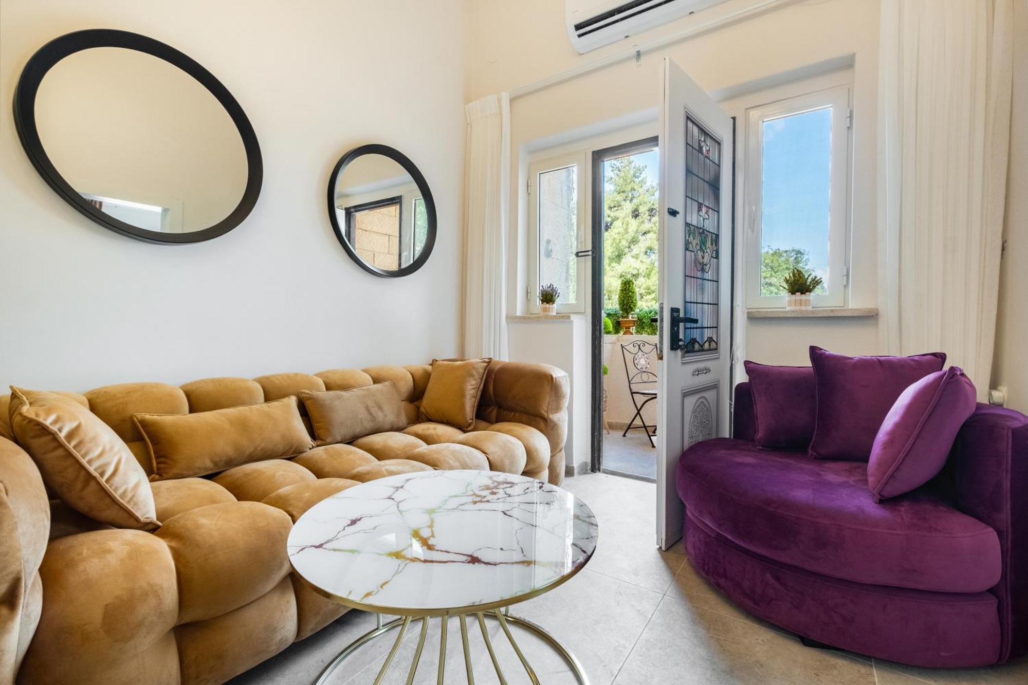 3Bdrgerman Colony Apartment Baitulmaqdis Luaran gambar